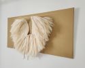 Sital Totem | Wall Sculpture in Wall Hangings by Anna Carmona. Item composed of leather and fiber