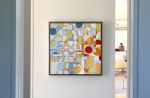 Stadtplan | Mixed Media by Annie Darling. Item made of synthetic