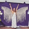 Macrame Wandering Wings | Macrame Wall Hanging in Wall Hangings by Rosie the Wanderer. Item made of cotton