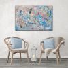 "Peaceful" | Oil And Acrylic Painting in Paintings by Shirly Maimom Art. Item made of canvas works with contemporary & art deco style