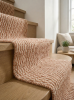 Handwoven Woolen Stair Runner Rug | Rugs by Evergreen Carpets. Item composed of wool compatible with boho and minimalism style
