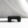 Small Square Shelf Riser in Carbon Black Concrete | Decorative Tray in Decorative Objects by Carolyn Powers Designs. Item made of concrete compatible with minimalism and contemporary style