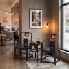 Imperial Midnight Black-Gold Ming Dynasty Scholar Chair Trio | Armchair in Chairs by Dynasty Artisan. Item composed of wood compatible with contemporary and eclectic & maximalism style