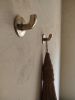 Towel Wall Hang Up N08 | Hook in Hardware by Poignees D'Amour French Bronze Hardware.. Item made of brass
