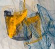Spacewarp art at PZSE Structural Engineers | Oil And Acrylic Painting in Paintings by Rica Belna. Item composed of paper