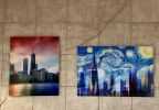 Bowling Alley Artwork | Photography by The Pigshark | Waveland Bowl in Chicago. Item made of aluminum
