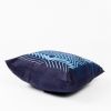 Naami Indigo Silk Pillow | Pillows by Studio Variously. Item composed of cotton