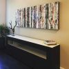 Abstract Painting | Oil And Acrylic Painting in Paintings by Andrzej Michael Karwacki. Item made of birch wood with synthetic