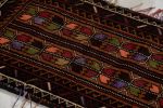 Antique Balisht Tribal Textile with Polychromatic Geometric | Area Rug in Rugs by Rug and Kilim