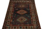 Antique Caucasian tribal rug, with Guls and pictorial | Area Rug in Rugs by Rug and Kilim