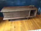 Hidden TV Credenza | Storage by Jeff Spugnardi Woodworking. Item made of wood