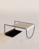 SW Coffee Table, Cream | Tables by soft-geometry. Item made of steel