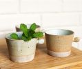 Seafoam - Dessert bowl | Mug in Drinkware by Tomoko Ceramics. Item made of ceramic