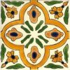 San Jose hand painted Ceramic Tile | Tiles by Avente Tile. Item made of cement