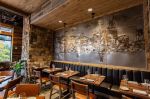 E3 Chophouse Indoor Mural | Murals by Drafts by Ola | E3 Chophouse in Nashville. Item composed of metal