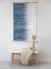 Cielo M - Minimalist Blue Wall Decoration | Macrame Wall Hanging in Wall Hangings by Lale Studio & Shop. Item composed of synthetic in minimalism or contemporary style
