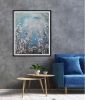 Campo di fiori felici | Oil And Acrylic Painting in Paintings by Elena Parau. Item composed of canvas compatible with contemporary and country & farmhouse style