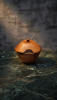 Lidded Apple Wood Vessel | Hand-Turned Artisan Unique | Decorative Bowl in Decorative Objects by Holzkunst Samuel Meisinger. Item made of wood works with modern style
