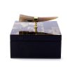 Luxury Horn Handle Decorative Box – Black Gloss Finish | Decorative Objects by Finara