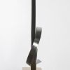 Steel Silver 3 | Sculptures by Joe Gitterman Sculpture. Item composed of steel