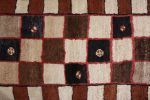 Hand-Knotted Mid-Century Vintage Gabbeh Rug - Beige Brown | Area Rug in Rugs by Rug and Kilim