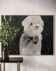 Pet Commission Artwork | Oil And Acrylic Painting in Paintings by HEIDY GONZALEZ - GONZALEZ ART DESIGN. Item made of canvas compatible with contemporary and art deco style