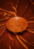 Pear Wood Sculpture Bowl | Hand-Turned Artisan Unique | Decorative Bowl in Decorative Objects by Holzkunst Samuel Meisinger. Item made of wood works with minimalism style