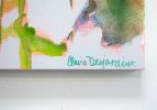 Garden of Wild | Oil And Acrylic Painting in Paintings by Claire Desjardins. Item made of canvas with synthetic