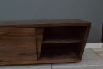 shoe cabinet / bench | Benches & Ottomans by In Element Designs. Item composed of walnut