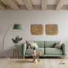 Sheep | Tapestry in Wall Hangings by Woolé. Item made of wool compatible with boho and minimalism style