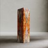 "Polimelus" Vase in Asiago Red Marble and Fior di Pesco | Vases & Vessels by Carcino Design. Item made of marble works with contemporary style