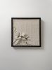 Woven wall art frame (TIde Pool 001) | Tapestry in Wall Hangings by Elle Collins. Item composed of oak wood & cotton compatible with minimalism and mid century modern style