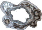Large Brown Marble Resin Geode Freeform Sculpture Painting | Mixed Media in Paintings by Amber Lamoreaux Art. Item made of wood compatible with contemporary and eclectic & maximalism style