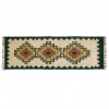 Handwoven Woolen Stair Runner Rug | Rugs by Evergreen Carpets. Item made of wool works with boho & minimalism style