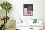 Suggestion A | Oil And Acrylic Painting in Paintings by Luis Medina. Item made of canvas compatible with minimalism and contemporary style