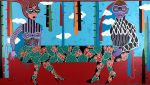 The Edge of Love | Oil And Acrylic Painting in Paintings by Diana Rosa. Item composed of canvas