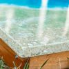 The Beach Epoxy Resin Mahogany Pathfinder ART Cornhole Board | Furniture by Elakai Outdoor