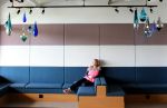 Water Drop | Chandeliers by Illuminata Art Glass Design by Julie Conway | Google Building C in Kirkland. Item composed of aluminum and glass in eclectic & maximalism or modern style