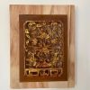 Sculptural Wall Decor – Antique Chinese Giltwood Openwork | Wall Sculpture in Wall Hangings by Loom&Drift. Item composed of wood in country & farmhouse or art deco style