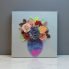 The Soft Uprising | Mixed Media in Paintings by Mahreen Ahmad. Item composed of canvas in contemporary or modern style