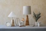 Ziggy Lamp Tall | Table Lamp in Lamps by Perch Objects. Item composed of birch wood and brass in minimalism or contemporary style