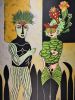 Asking you | Oil And Acrylic Painting in Paintings by Diana Rosa. Item composed of canvas