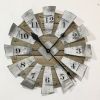 Windmill Clock | Decorative Objects by Girl In Her Shed. Item composed of wood & metal