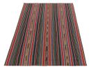 1950s Vintage chaput Kilim style in Multicolor Striped | Area Rug in Rugs by Rug and Kilim