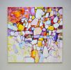 Color maze 2. | Oil And Acrylic Painting in Paintings by IRYNA KASTSOVA. Item composed of canvas compatible with contemporary and art deco style