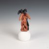 Modern Sculpture, "Wild Ones 37", Ceramic Sculpture 8" | Sculptures by Anne Lindsay. Item made of ceramic works with contemporary & modern style