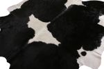 Rug & Kilim’s Contemporary Cowhide Rug in Black and White | Area Rug in Rugs by Rug and Kilim