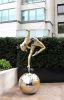 POISE - other locations where POISE has been placed, including FIG headquarters, Lausanne, Mandarin Oriental Hotel London,  Nevil Holt Opera, Northampton UK | Public Sculptures by Eleanor Cardozo. Item made of steel