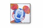 mickey in my heart forever | Oil And Acrylic Painting in Paintings by Virginie SCHROEDER. Item made of canvas with synthetic works with boho & minimalism style