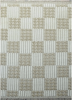 Honey blocks handknotted rug | Decorative Objects by Shaheran Ansari. Item made of cotton works with boho & contemporary style